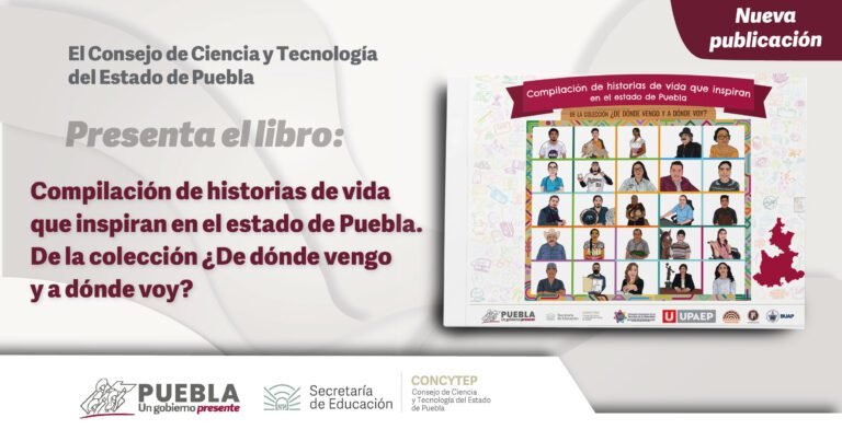 Libro – Compilación de historias de vida que inspiran en el estado de Puebla