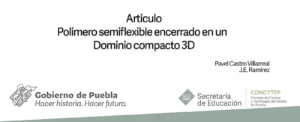 Polímero semiflexible encerrado en un Dominio compacto 3D